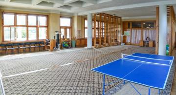 Спортзал в первом корпусе санатория Орджоникидзе в Кисловодске